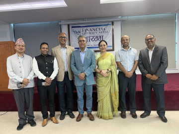 भुवन दाहालकाे नेतृत्वमा 'फाइनान्सियल लिट्रेसी नेपाल' संस्थाकाे घाेषणा, डा. चिरञ्जीवी नेपालले गरे आरम्भ
